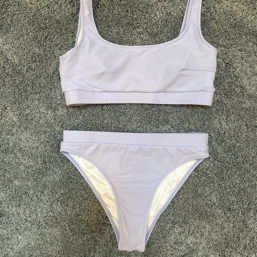 Sporty Light Purple Bikini
